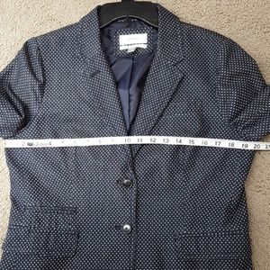 J. Crew Jackets & Coats - Classic Schoolboy Blazer Indigo Dot EUC! J. Crew Jackets & Coats - Classic Schoolboy Blazer Indigo Dot EUC!